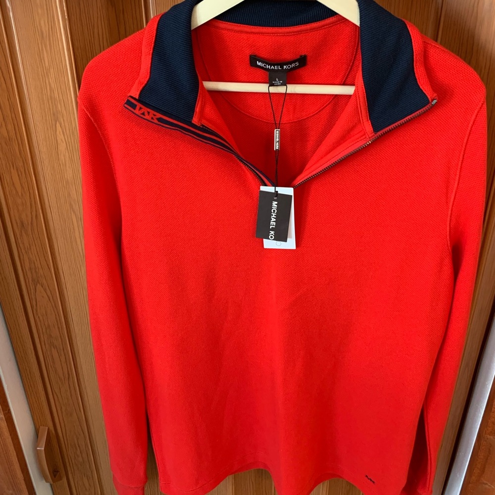 New men’s large Michael Kors sweater